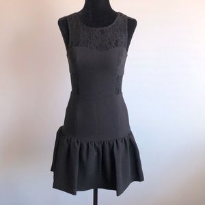 BCBGeneration black lace dress. Size 2. NWT.